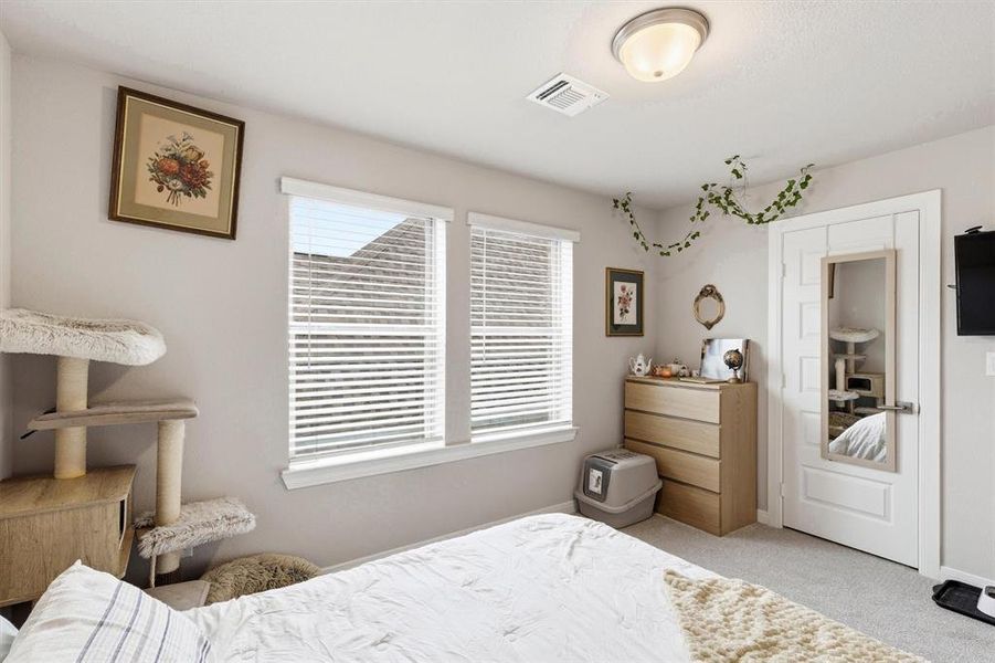 Bedroom 3 has natural light and a large closet Bedroom 3 has natural light and a large closet