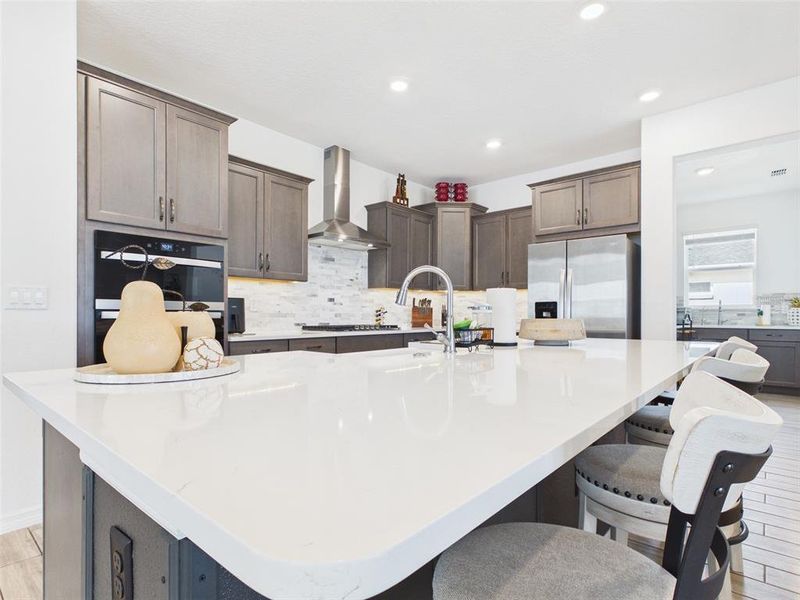 Furnished interior view inside a new home in , Ocala (Image 8).