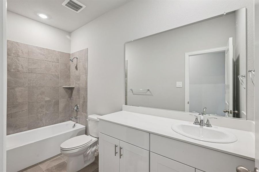 Photo is not of the actual home, but is an inspirational photo of builder’s model home and may depict options, furnishings, and/or decorator features that are not included.