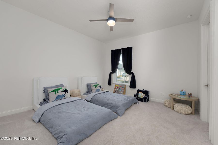 Furnished interior view inside a new home in Nocatee, Ponte Vedra (Image 45). Furnished interior view inside a new home in Nocatee, Ponte Vedra (Image 45).