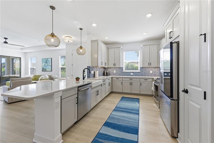 Furnished interior view inside a new home in , Bradenton (Image 16). Furnished interior view inside a new home in , Bradenton (Image 16).