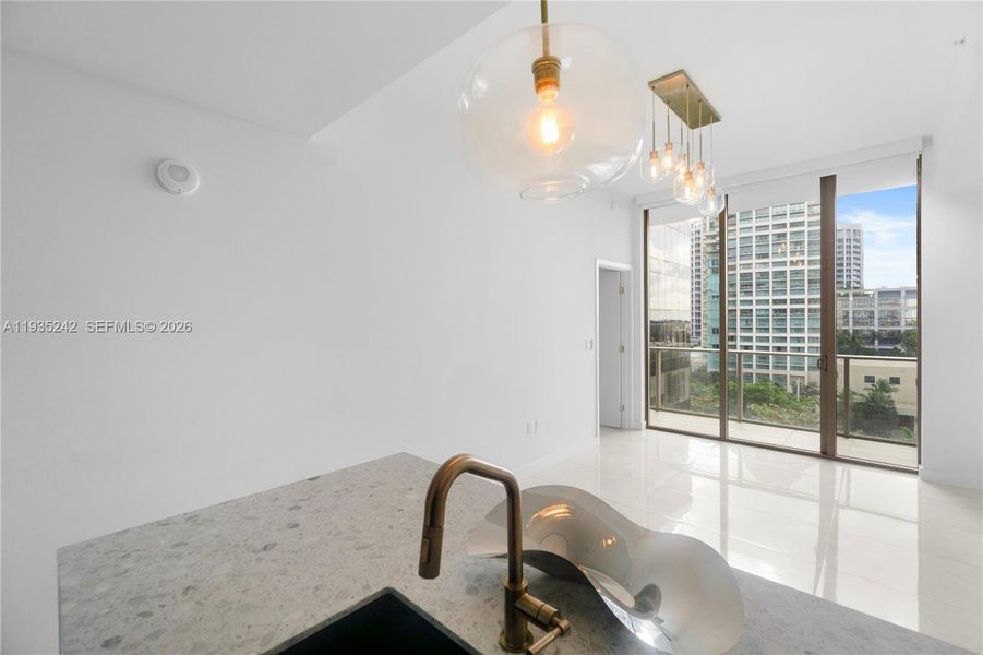 Close-up of interior finishes inside a home in , Miami (Image 21).