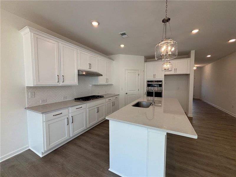 Furnished interior view inside a new home in Arbors at Richland Creek, Buford (Image 8).