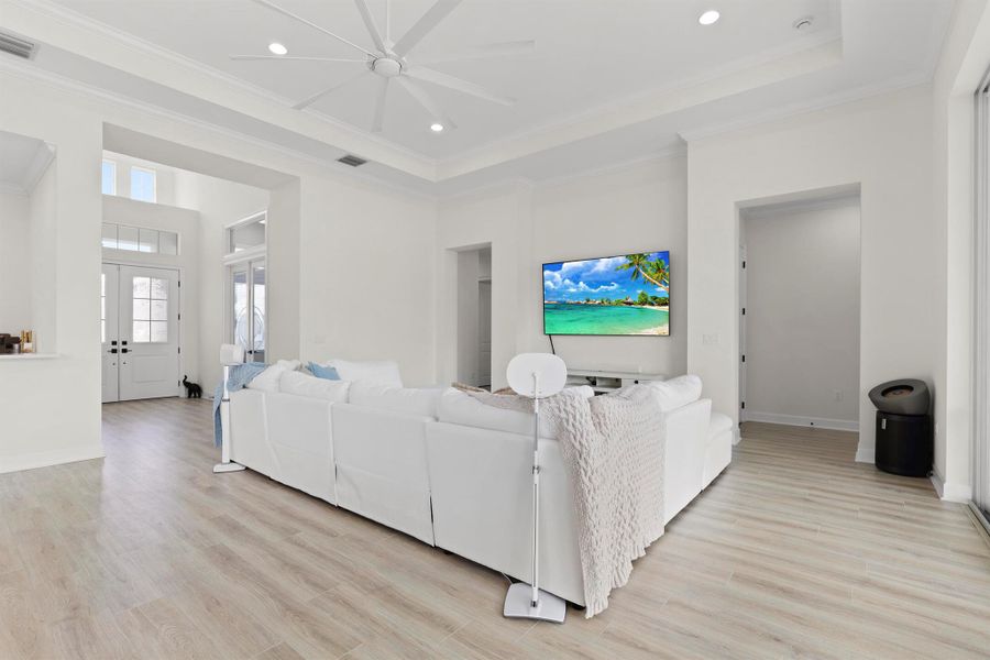 Furnished interior view inside a new home in , Westlake (Image 58).