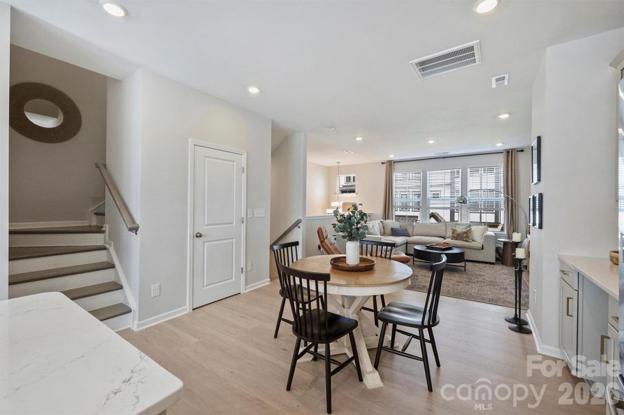 Furnished interior view inside a new home in , Davidson (Image 10).