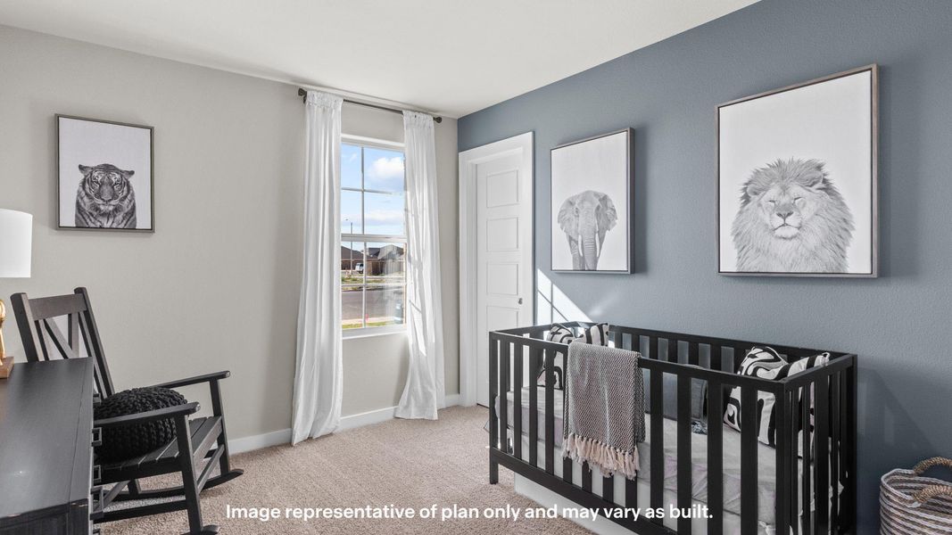 Furnished interior view inside a new home in Homestead at Parks Bell Ranch, Odessa (Image 14).