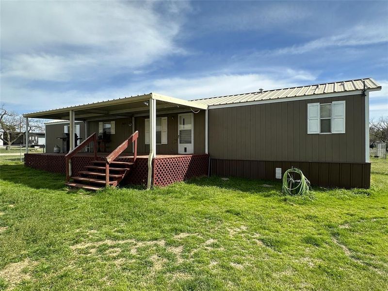 Exterior details and patio area of a home in , May (Image 20).