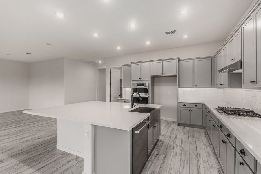 Furnished interior view inside a new home in Valencia at Granite Vista, Waddell (Image 8).