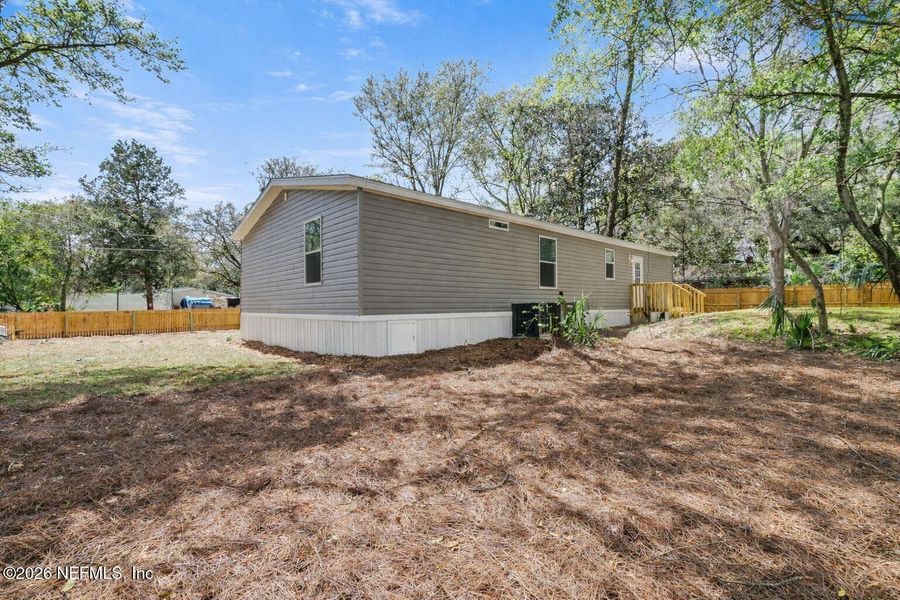 Exterior details and patio area of a home in , Yulee (Image 1). Exterior details and patio area of a home in , Yulee (Image 1).