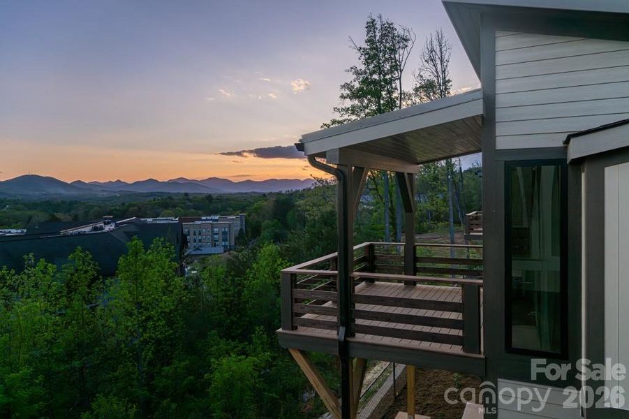 Views from the back deck