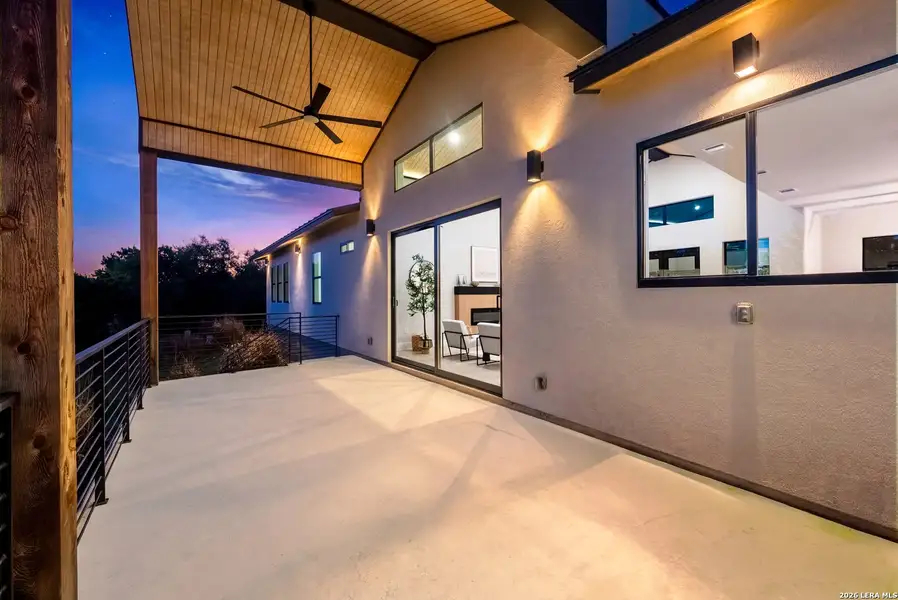 Exterior details and patio area of a home in , San Antonio (Image 4).