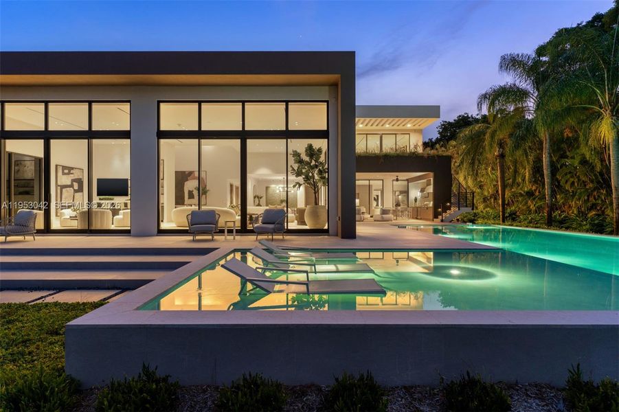 Exterior details and patio area of a home in , Pinecrest (Image 25). Exterior details and patio area of a home in , Pinecrest (Image 25).