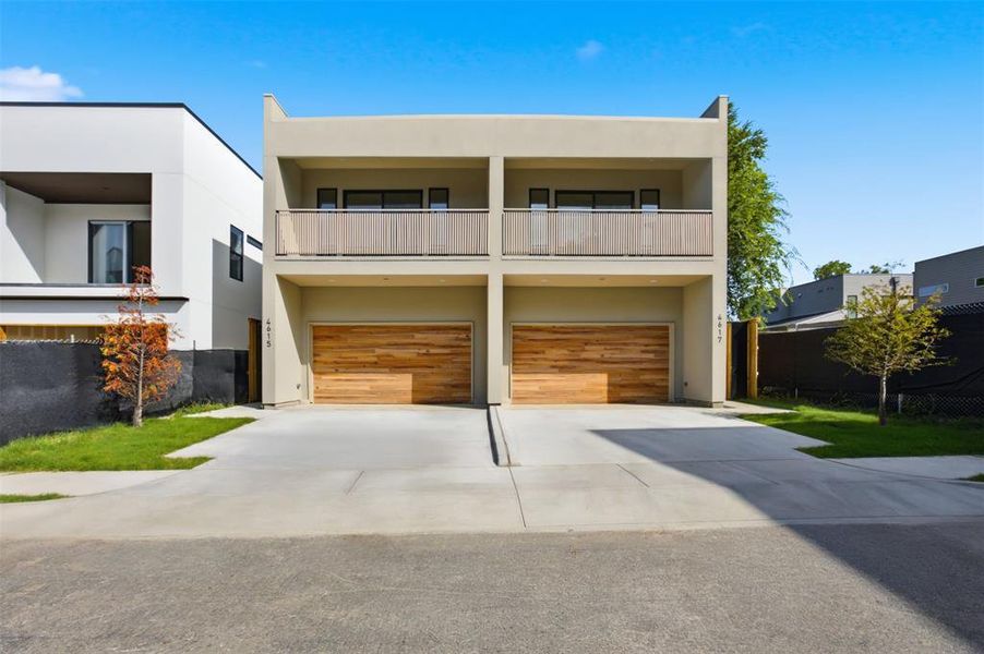 Front exterior of a new home in , Dallas, TX, highlighting curb appeal (Image 2). Front exterior of a new home in , Dallas, TX, highlighting curb appeal (Image 2).