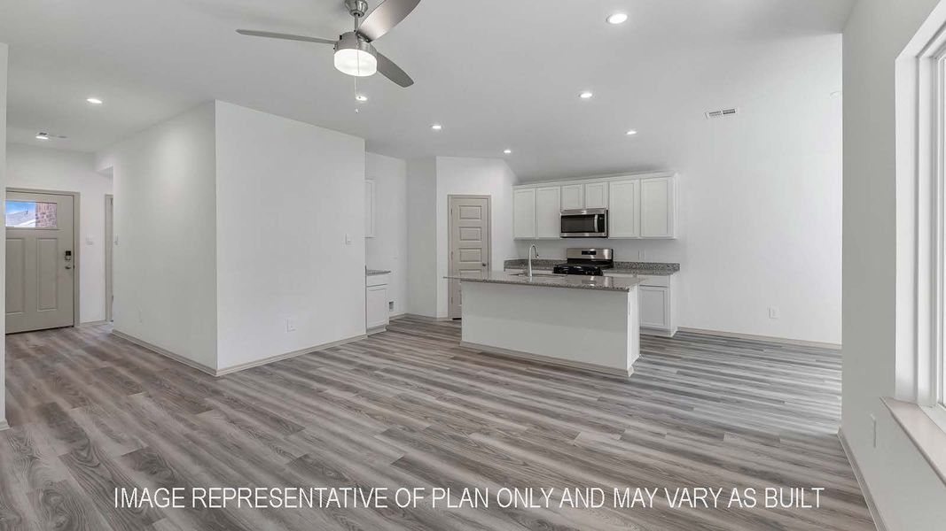 Representative furnished interior of a home built from the Bellvue by D.R. Horton in China Grove, China (Image 10). Representative furnished interior of a home built from the Bellvue by D.R. Horton in China Grove, China (Image 10).