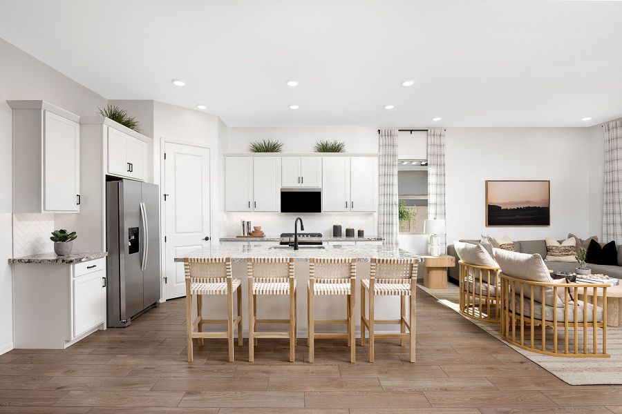 Representative furnished interior of a home built from the Copper by Mattamy Homes in Tyler Ranch, Buckeye (Image 6).