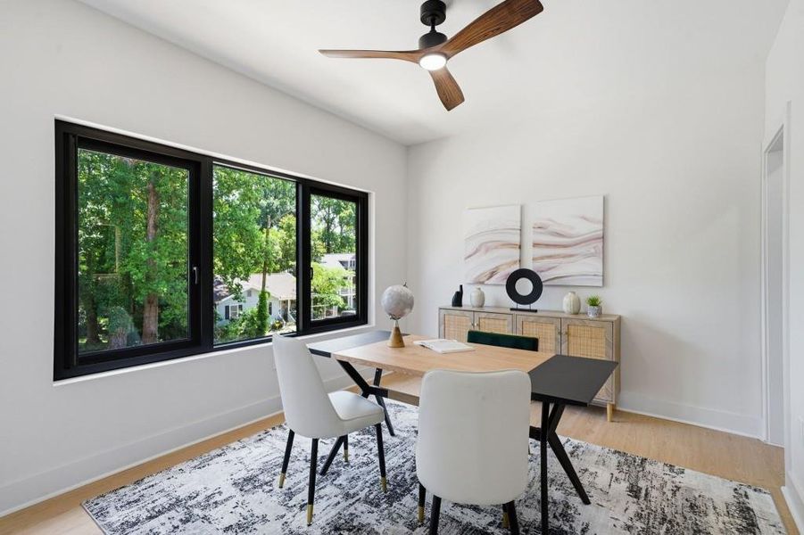 Furnished interior view inside a new home in , Decatur (Image 21).