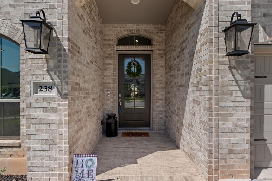 Exterior details and patio area of a home in 6 Creeks, Kyle (Image 4). Exterior details and patio area of a home in 6 Creeks, Kyle (Image 4).