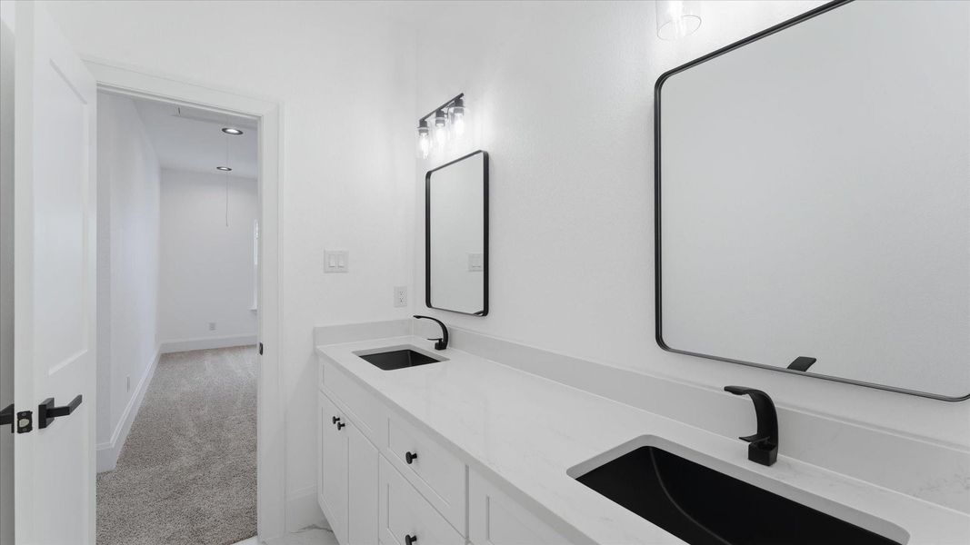 Upstairs bathroom