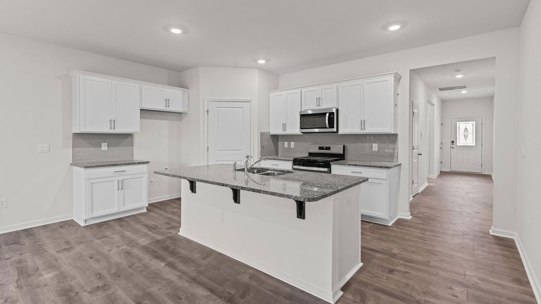 Furnished interior view inside a new home in West New Bern, New Bern (Image 7).