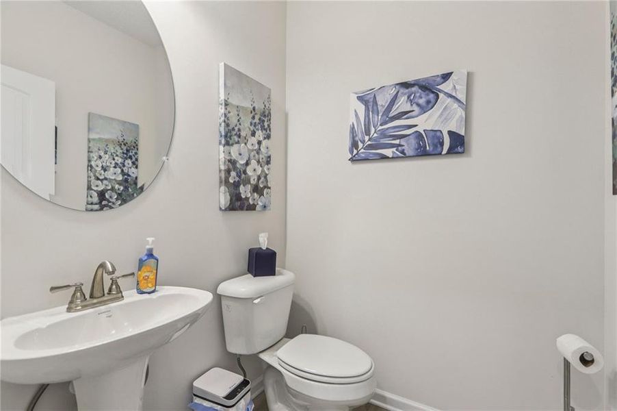 Furnished interior view inside a new home in Ellison Square, Sugar Hill (Image 5).