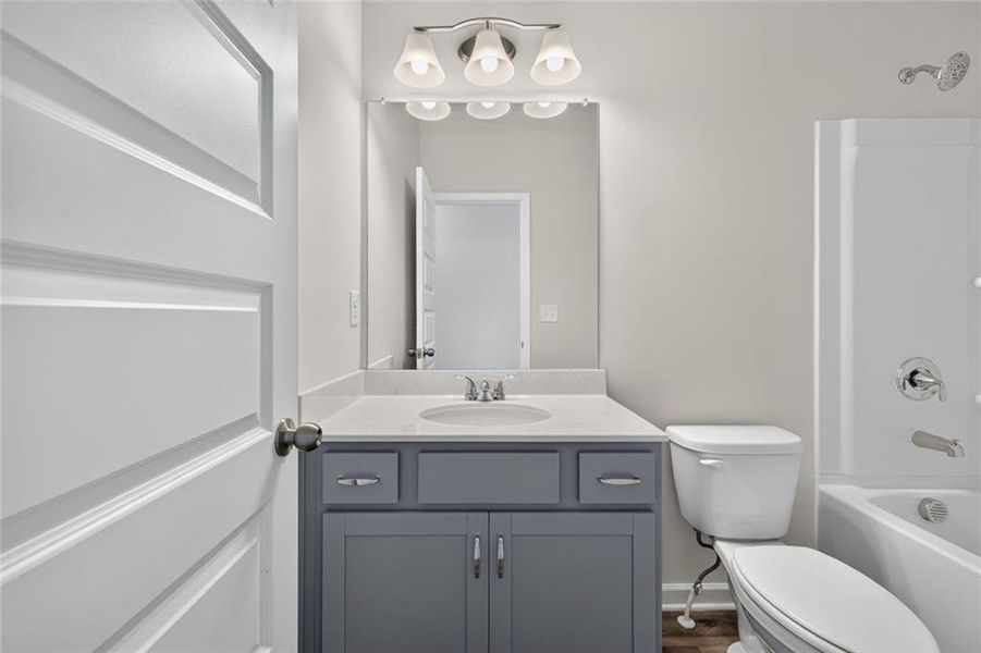Furnished interior view inside a new home in Fairington, Cartersville (Image 6).