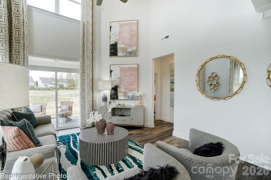Furnished interior view inside a new home in Harrisburg Village, Harrisburg (Image 9).