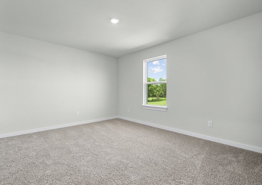 Spacious secondary bedroom. Spacious secondary bedroom.