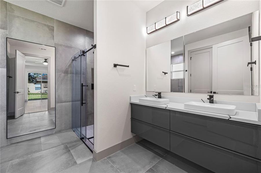 Furnished interior view inside a new home in , Palm Coast (Image 15).