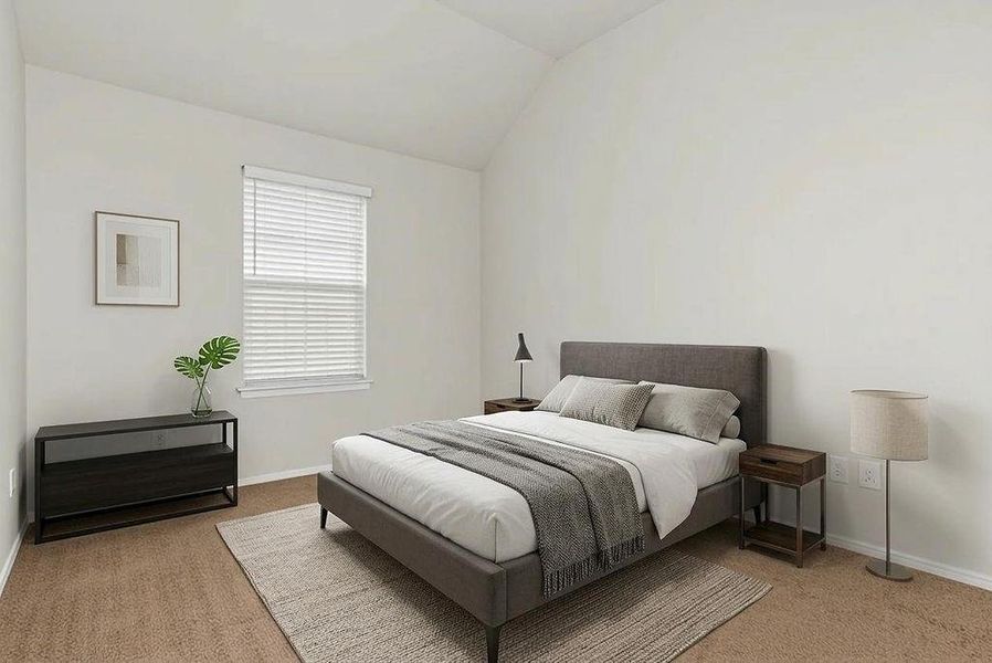 Furnished interior view inside a new home in Summer Crest, Fort Worth (Image 24).