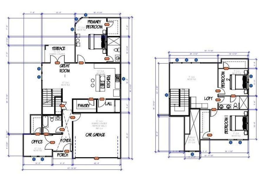 2D floor plan layout of this home in , Spring, TX (Image 5).