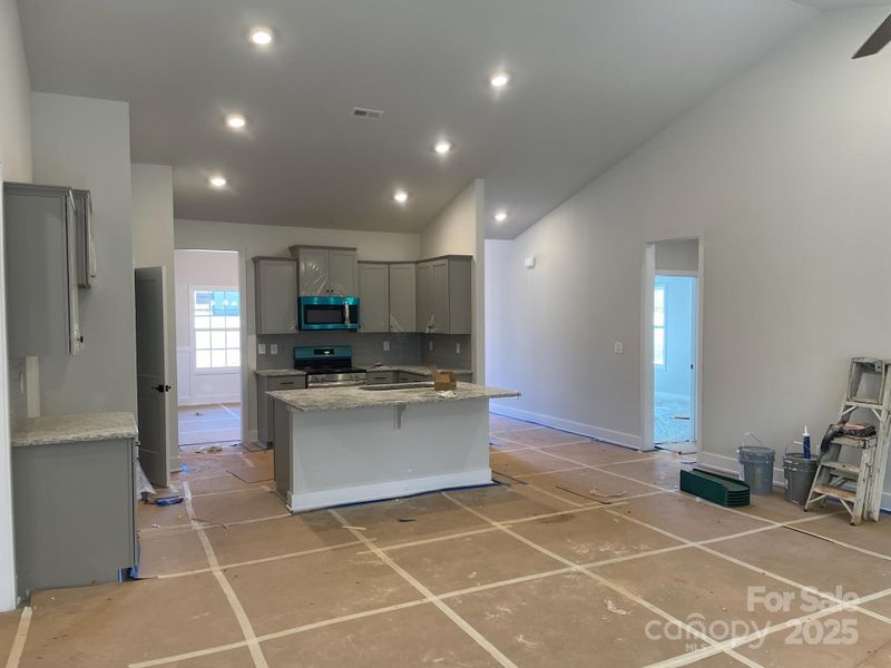 In-progress construction of a new home in Kerns Ridge, Salisbury, NC (Image 5).