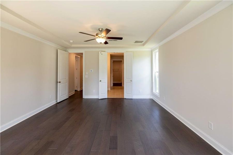 Spacious, unfurnished interior of a new home in Promenade at Sawnee Village, Cumming (Image 37).