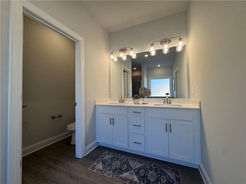 Furnished interior view inside a new home in Tuscany Hills, Douglasville (Image 18).