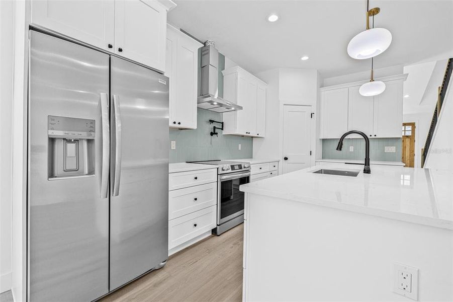 Furnished interior view inside a new home in , Tampa (Image 8). Furnished interior view inside a new home in , Tampa (Image 8).