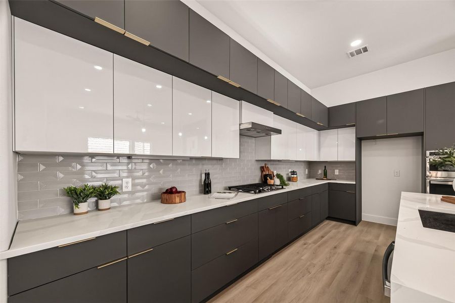 Furnished interior view inside a new home in , Houston (Image 30).