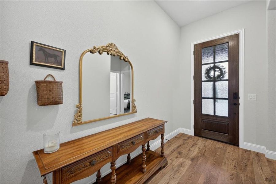 Furnished interior view inside a new home in , Godley (Image 10).