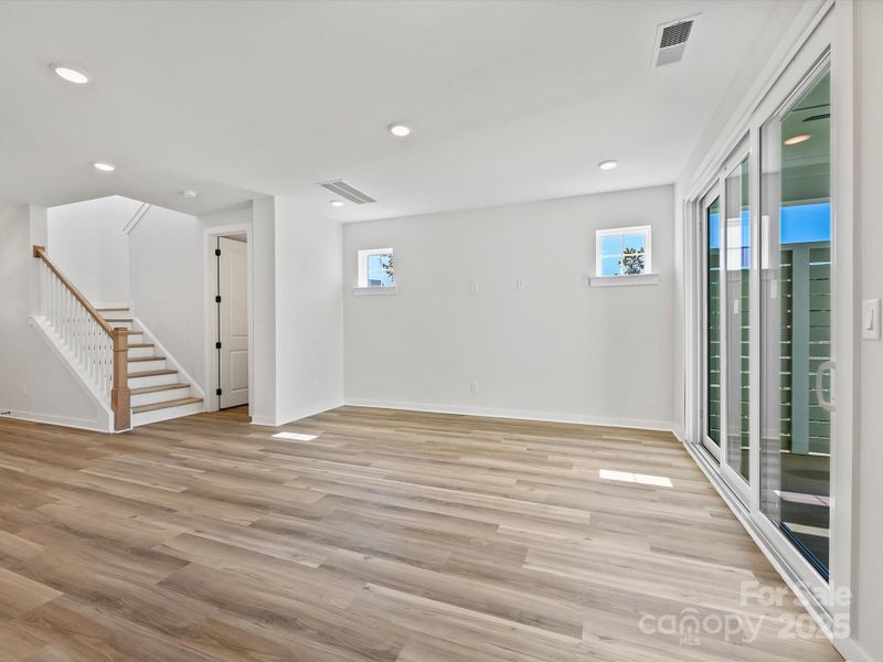 Spacious, unfurnished interior of a new home in The River District - Pioneer Collection, Charlotte (Image 27).