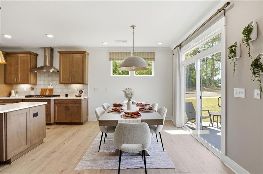 Furnished interior view inside a new home in Marble Tree, Ball Ground (Image 16).