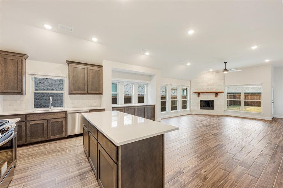 Furnished interior view inside a new home in Silo Mills Classic 50, Joshua (Image 10).