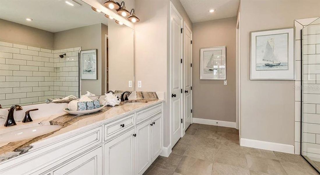 Furnished interior view inside a new home in The Waters at Center Lake Ranch, St. Cloud (Image 9).