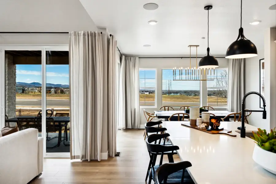 Furnished interior view inside a new home in Sterling Ranch Ascent Village, Littleton (Image 14).