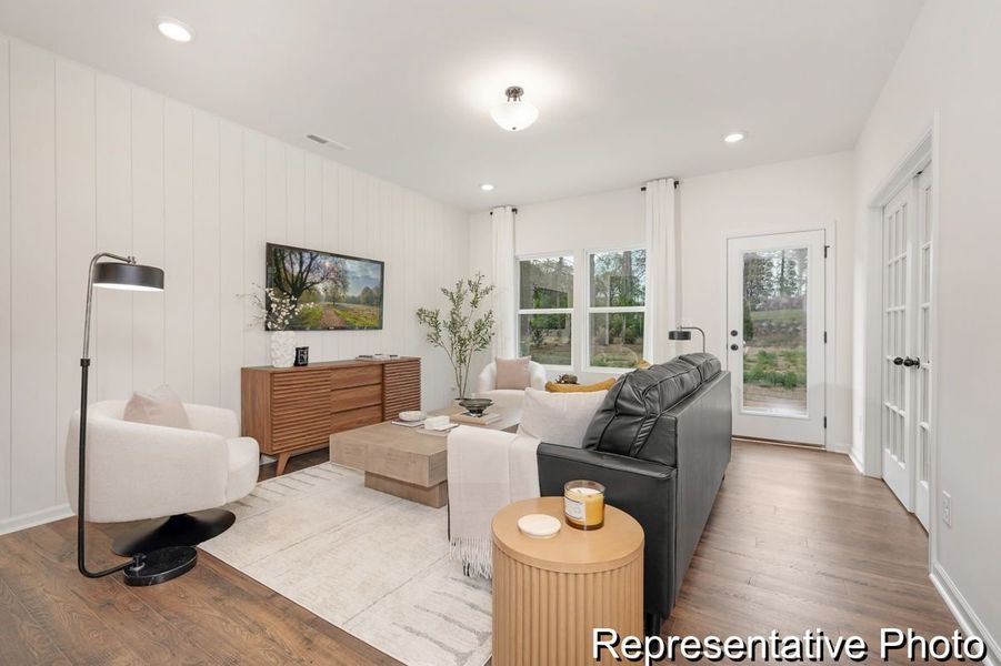 Furnished interior view inside a new home in Autumn Ridge, High Shoals (Image 8).
