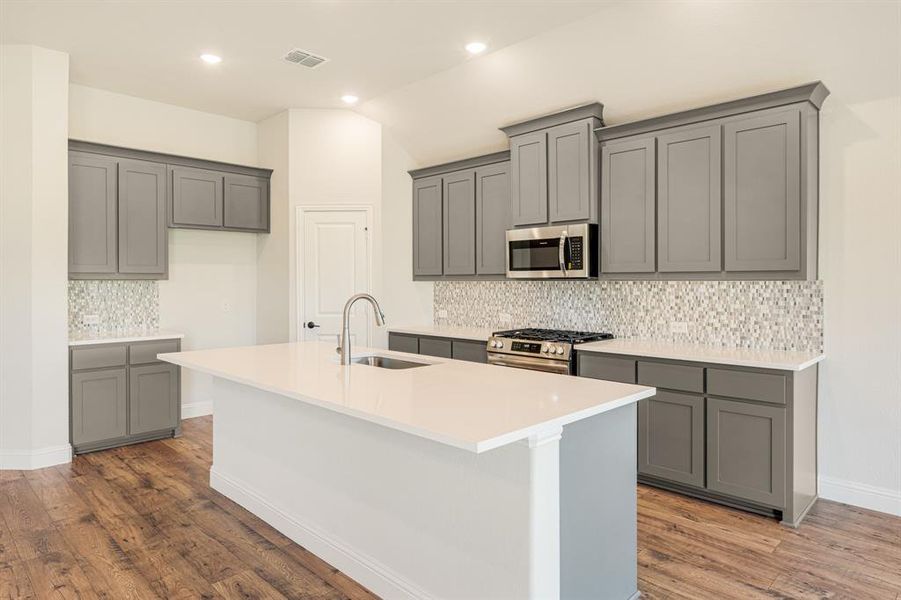 Furnished interior view inside a new home in Godley Ranch Classic, Godley (Image 10). Furnished interior view inside a new home in Godley Ranch Classic, Godley (Image 10).