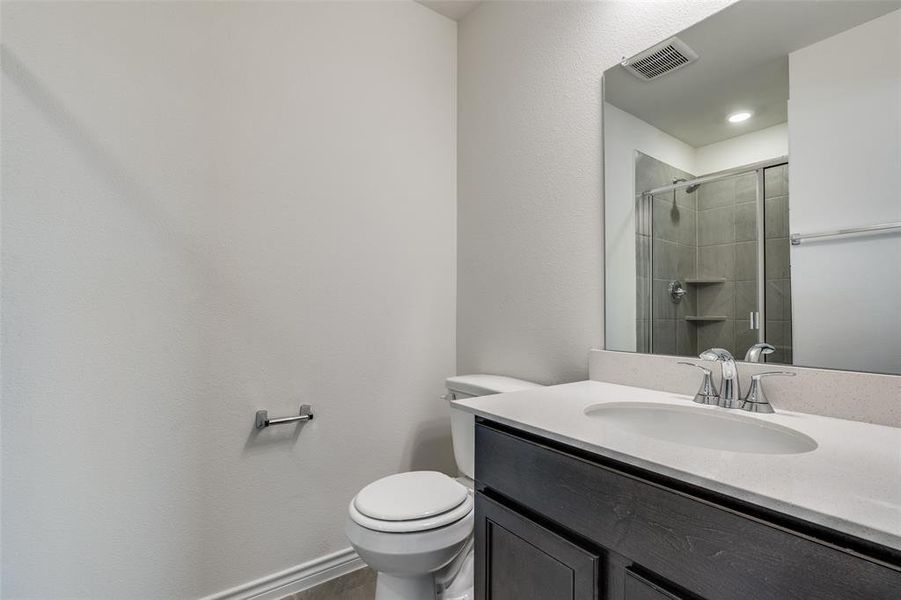 Furnished interior view inside a new home in The Preserve Estates, Justin (Image 8). Furnished interior view inside a new home in The Preserve Estates, Justin (Image 8).