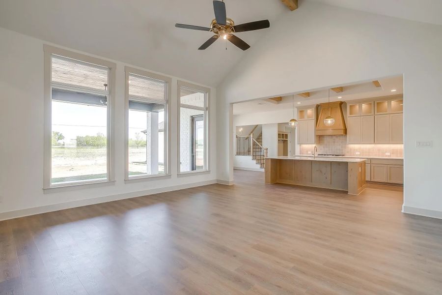 Representative furnished interior of a home built from the The Carley by Elmwood Custom Homes in Matthews Farm, Venus (Image 39).