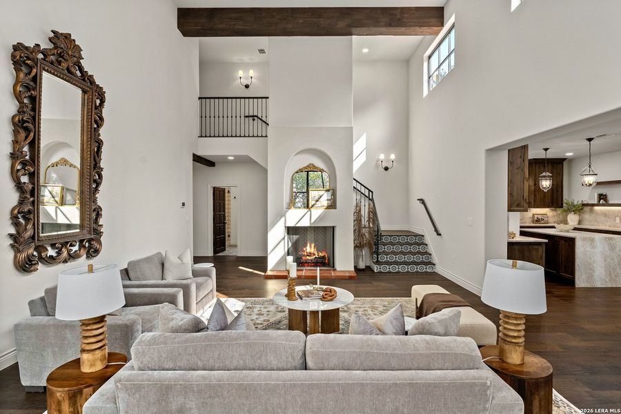 Furnished interior view inside a new home in , San Antonio (Image 18).
