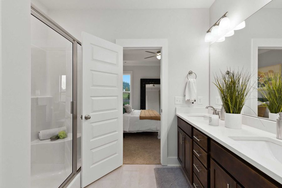 Furnished interior view inside a new home in Westfield Garden Homes, Gallatin (Image 11).