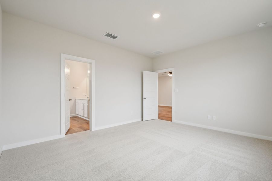 A room with white walls.