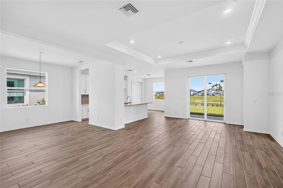 Spacious, unfurnished interior of a new home in The Sanctuary – Resort Collection, Punta Gorda (Image 12).