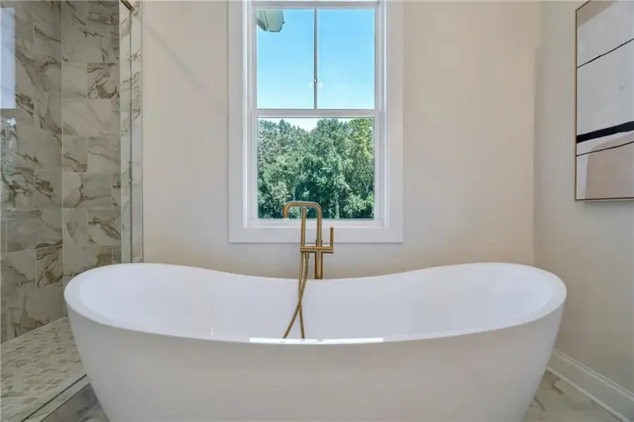 Close-up of interior finishes inside a home in , Atlanta (Image 23).
